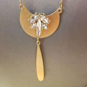 GORGEOUS GOLD AND CRYSTALS GLITTERY JEWEL LIKE